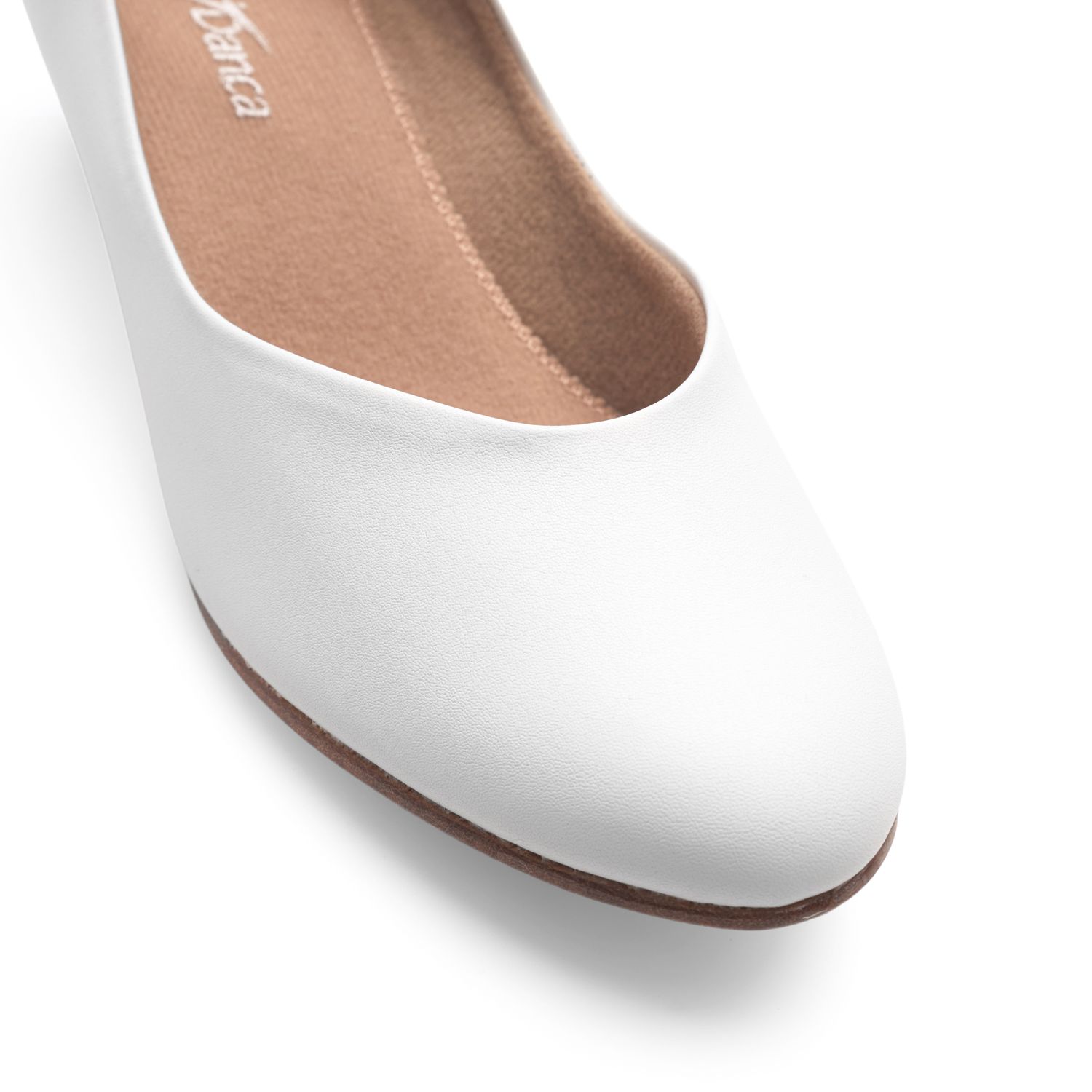 Damen Charakterschuhe Weiß