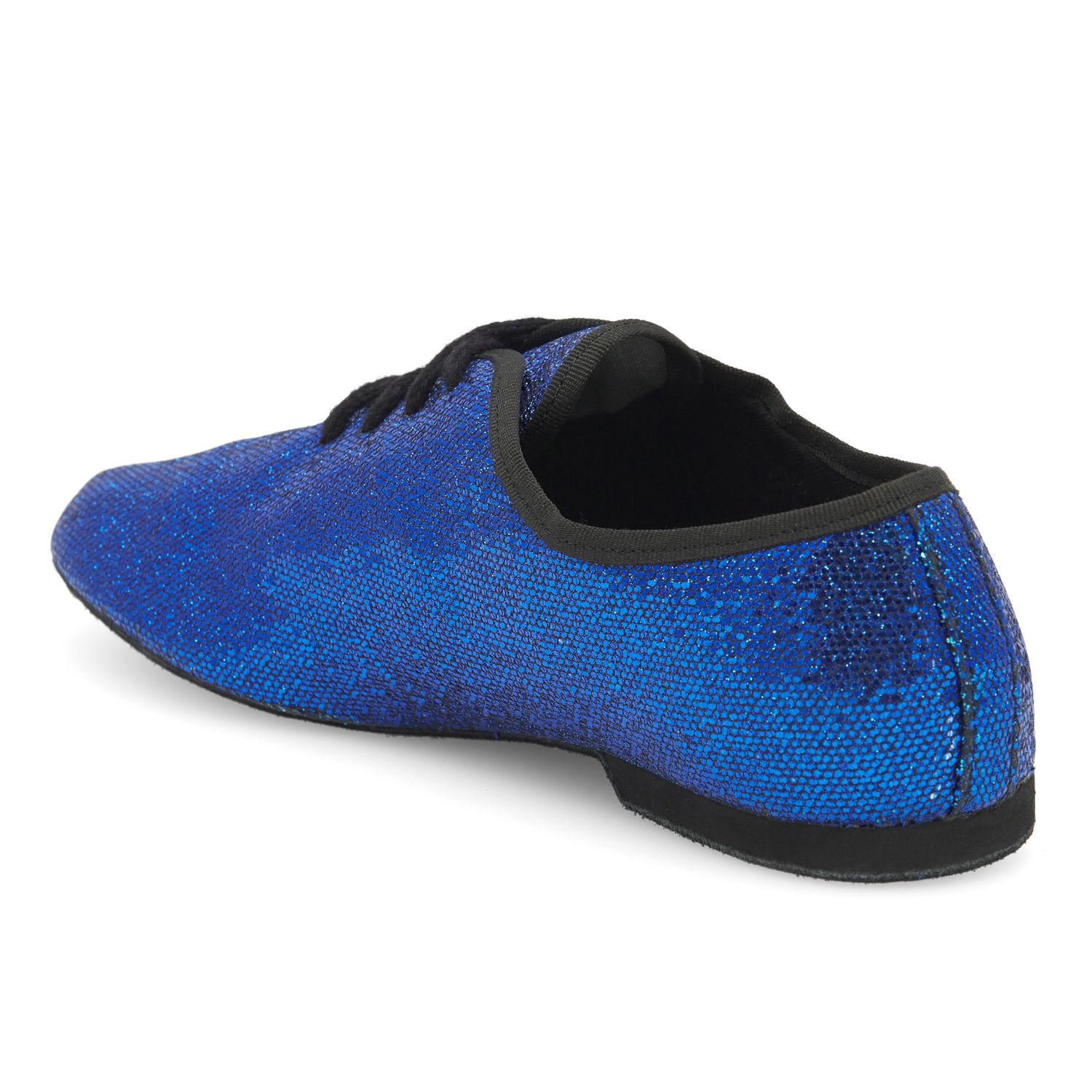  Jazzschuh mit Chromledersohle blau