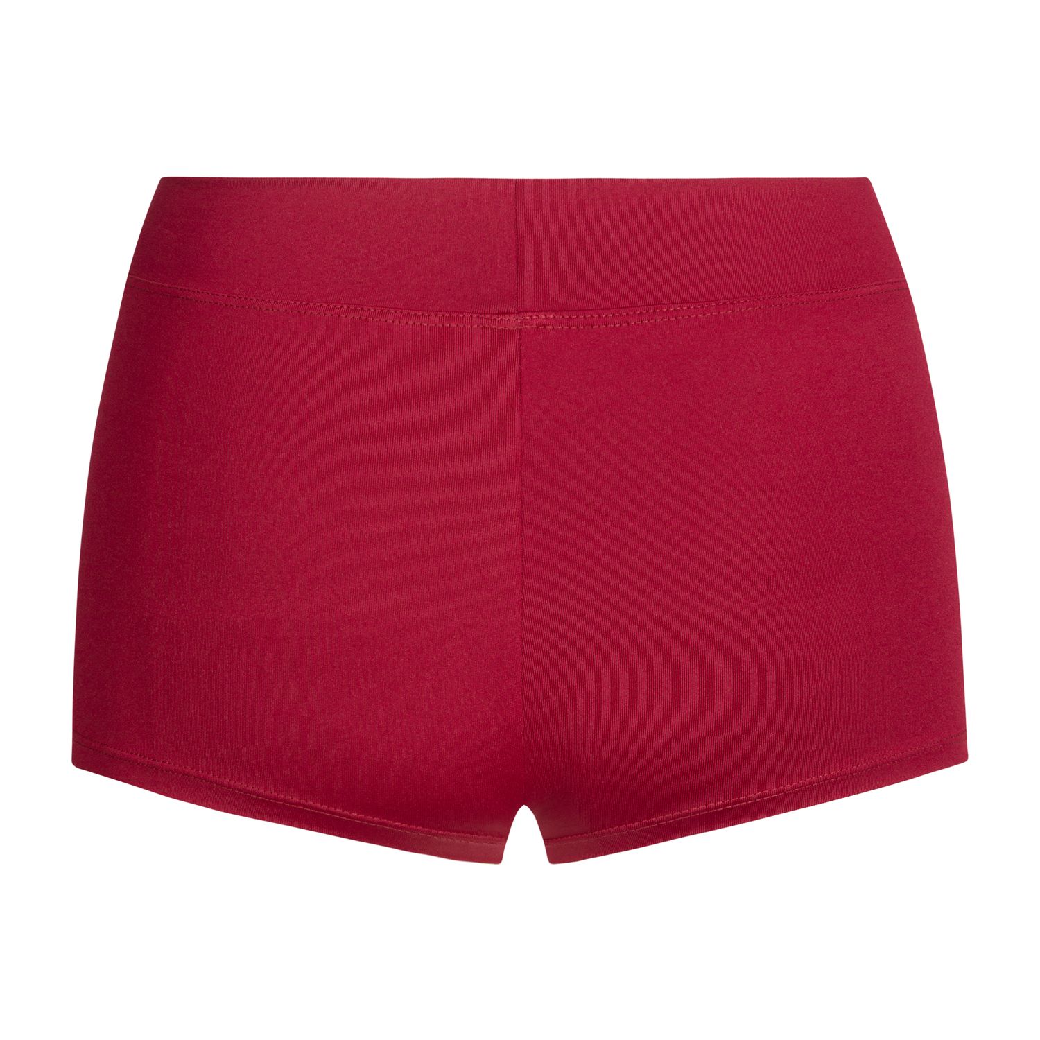 Damen Shorts Burgundy 