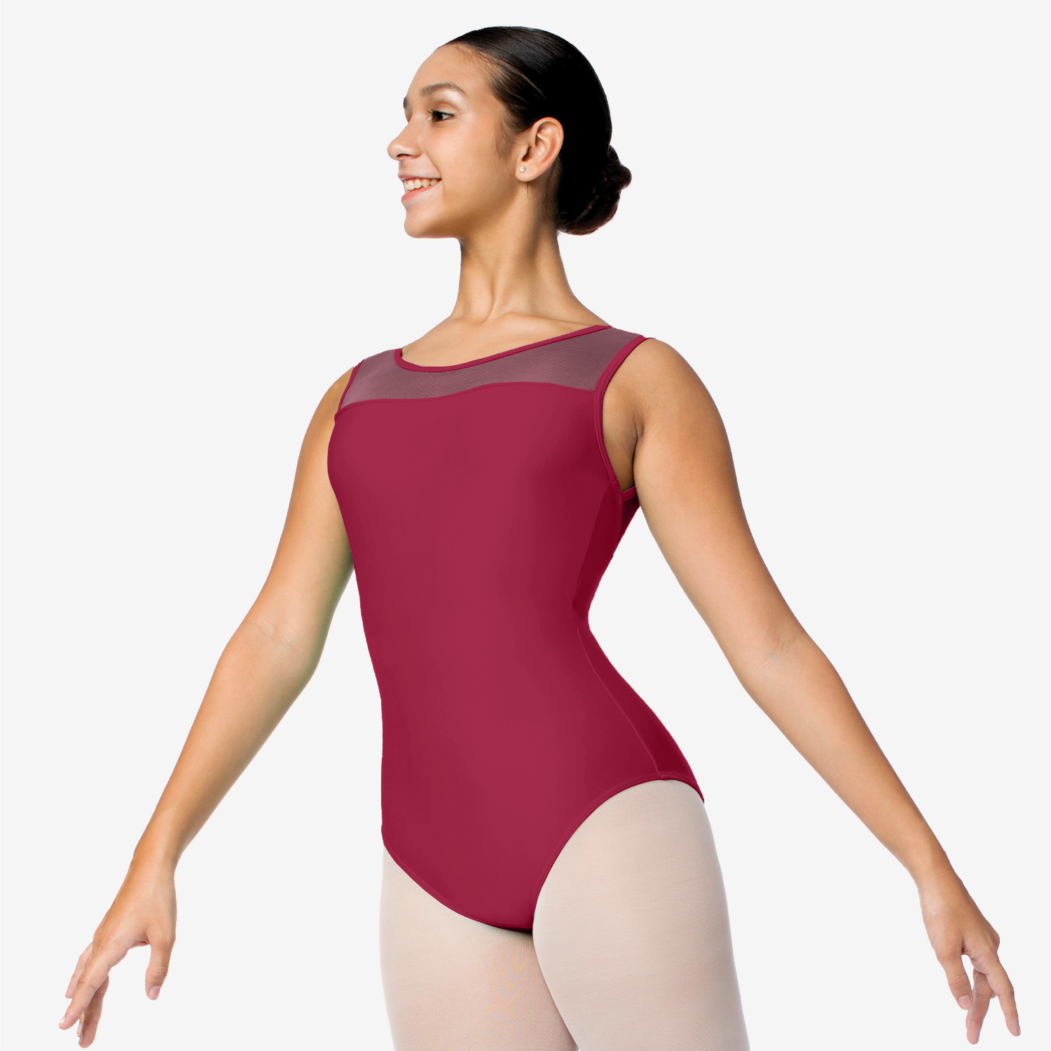 Damen Trikot burgundy