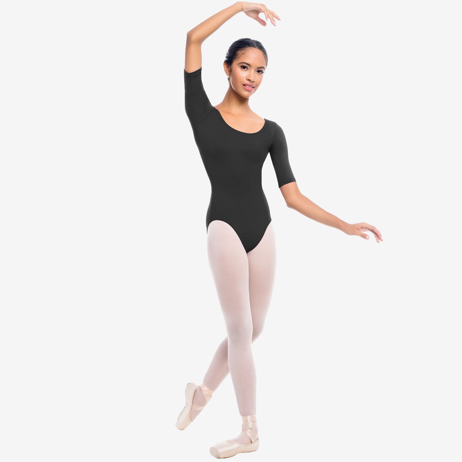 Damen Ballett Trikot SL27 Damen Ballett Trikot Schwarz