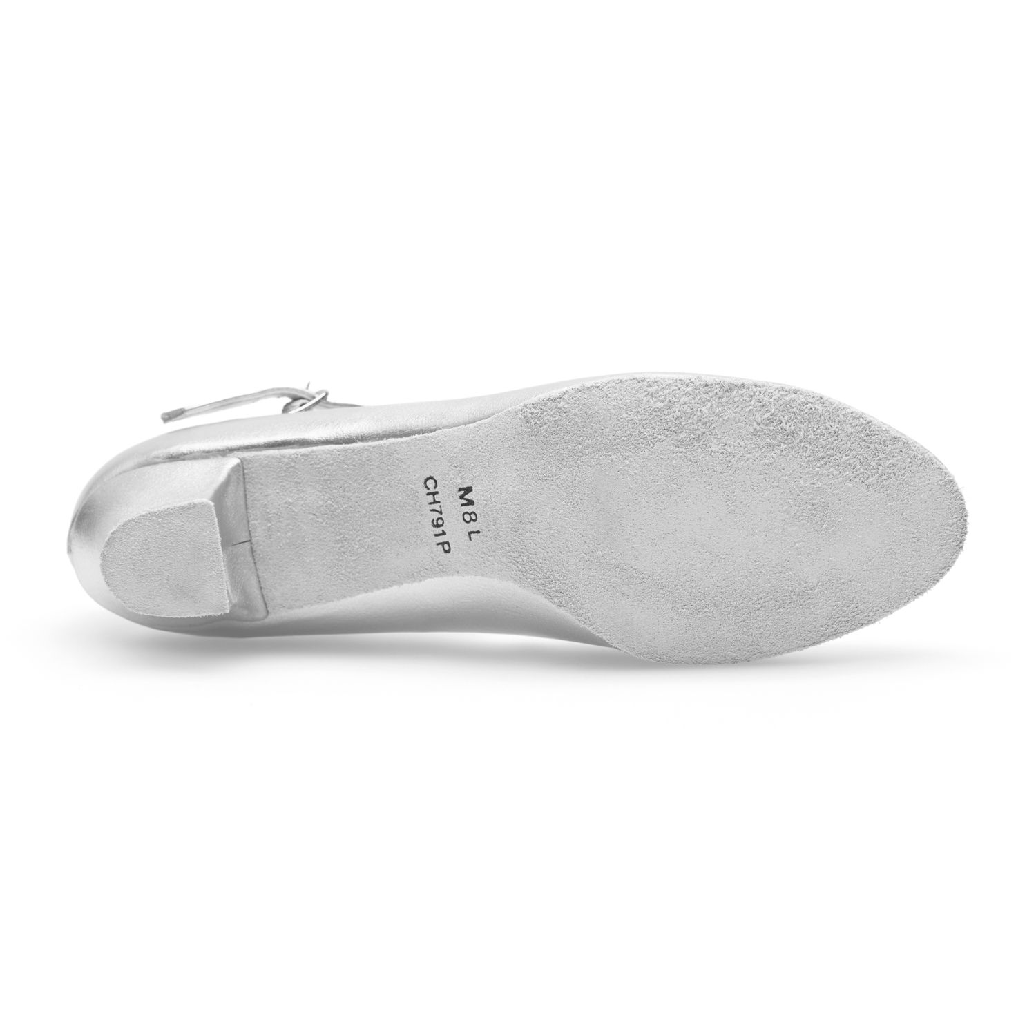 Damen Charakterschuhe Silber