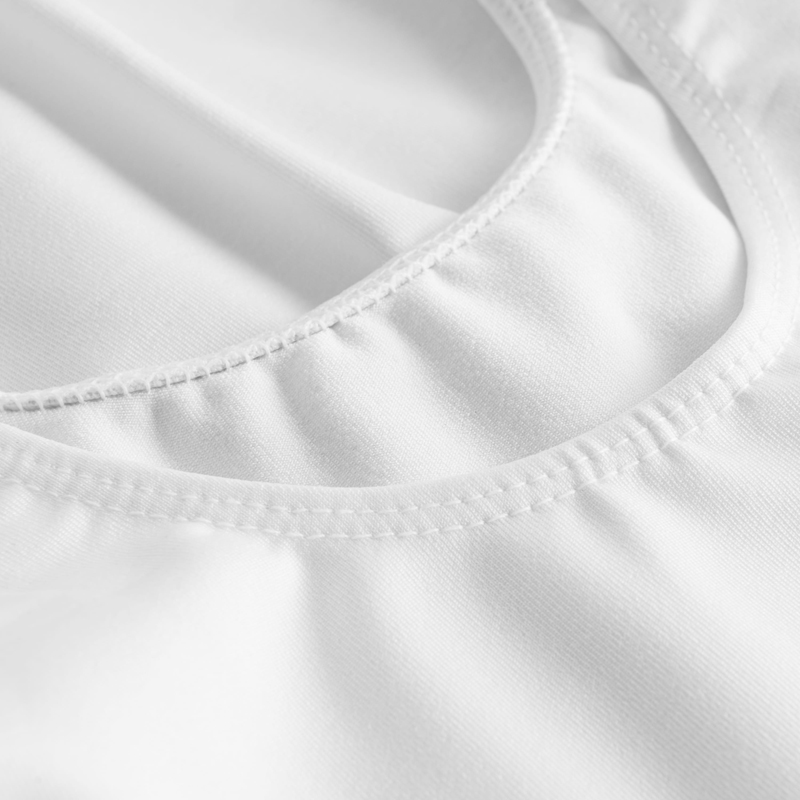 Kinder Trikot mit Röckchen weiß