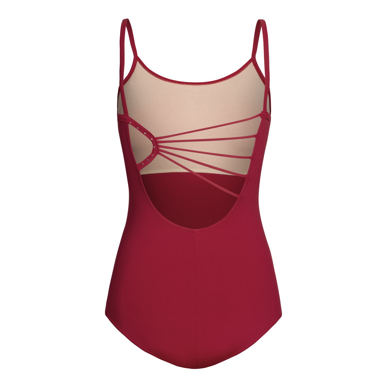Damen Trikot Spaghettiträger E10559 Damen Trikot burgundy