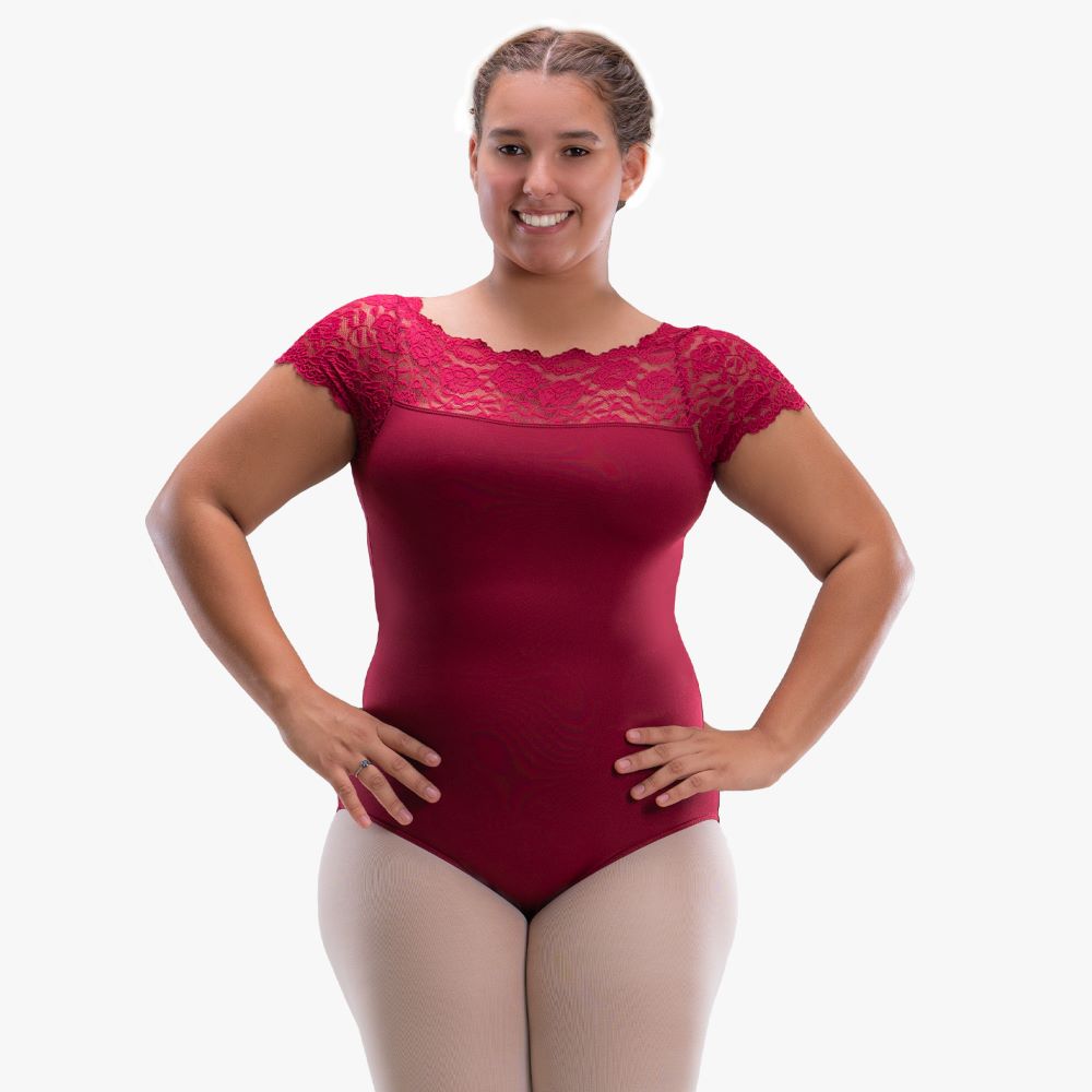 So Danca Ballett Trikot SL 196 mit Spitze