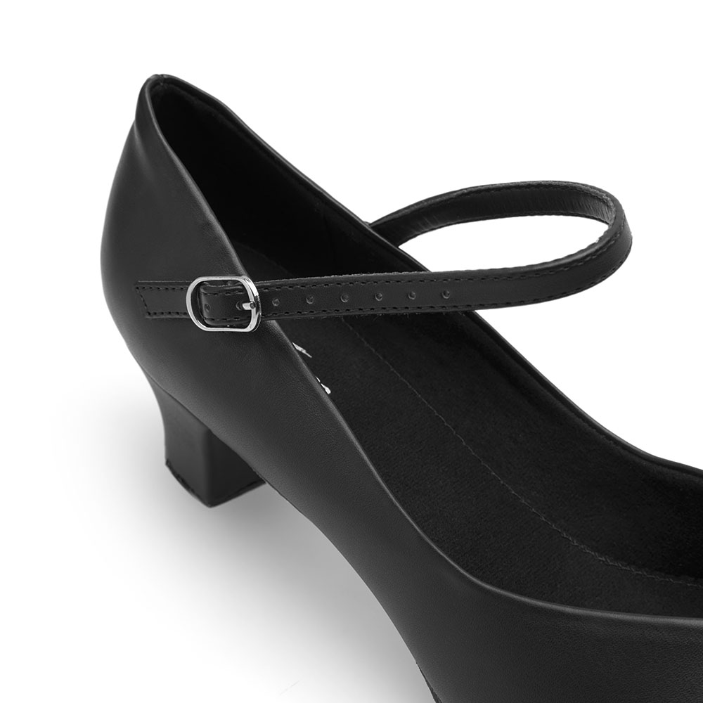 Damen Charakterschuhe Schwarz