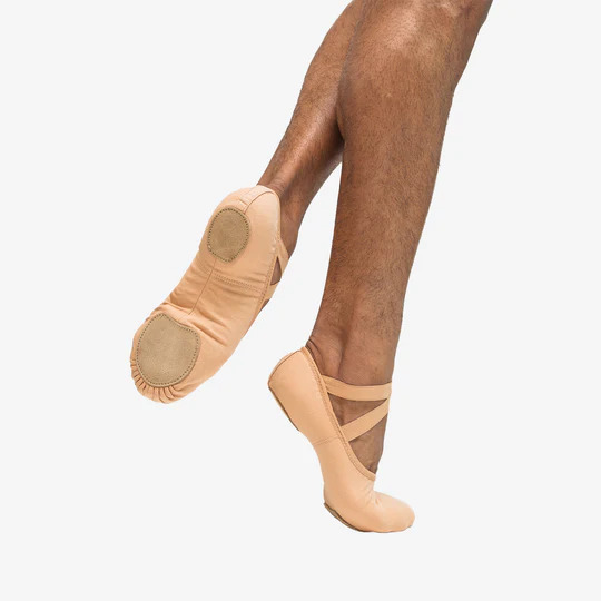 Men's ballet slippers, canvas SD18