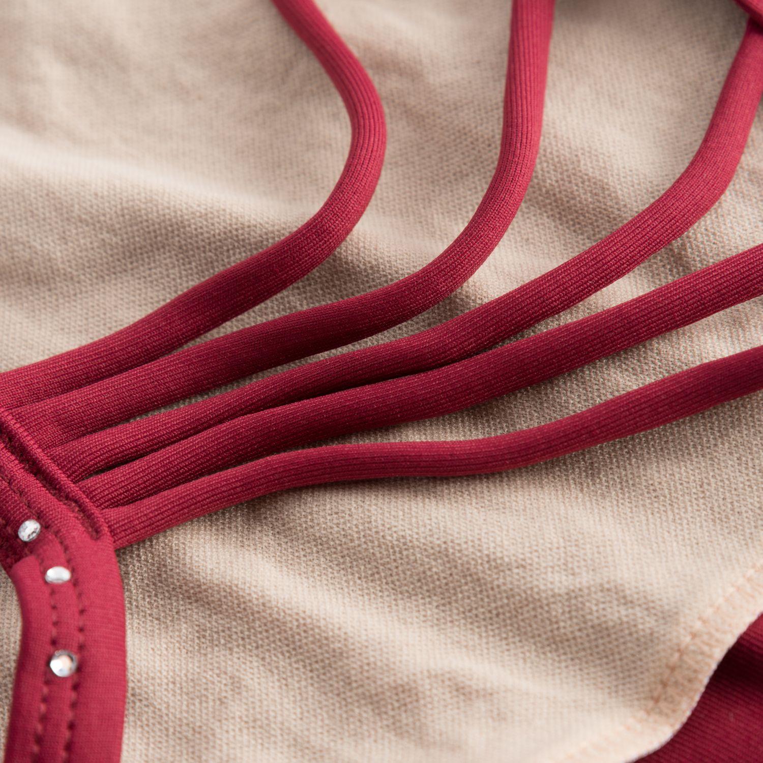 Damen Trikot Spaghettiträger E10559 Damen Trikot burgundy