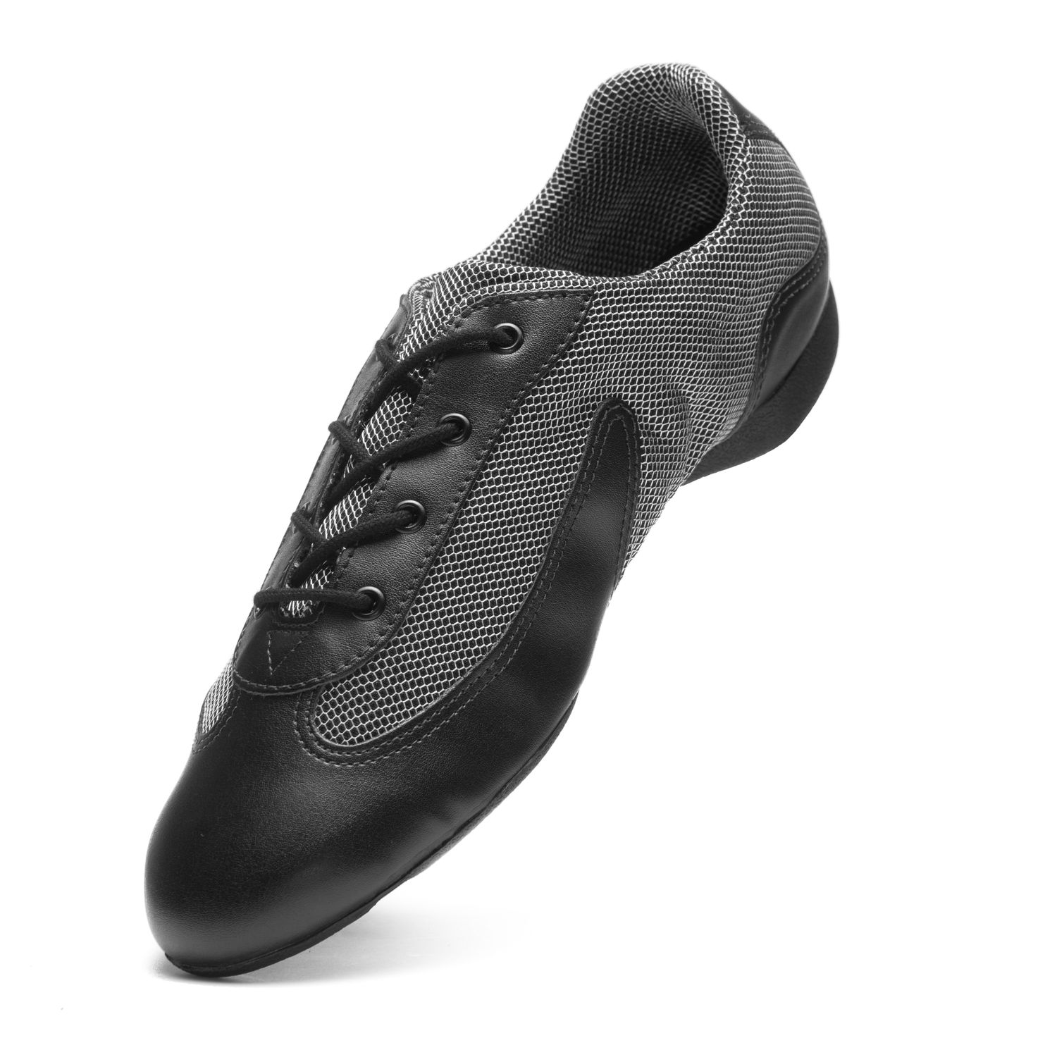 Dance Sneaker Schwarz/Silber