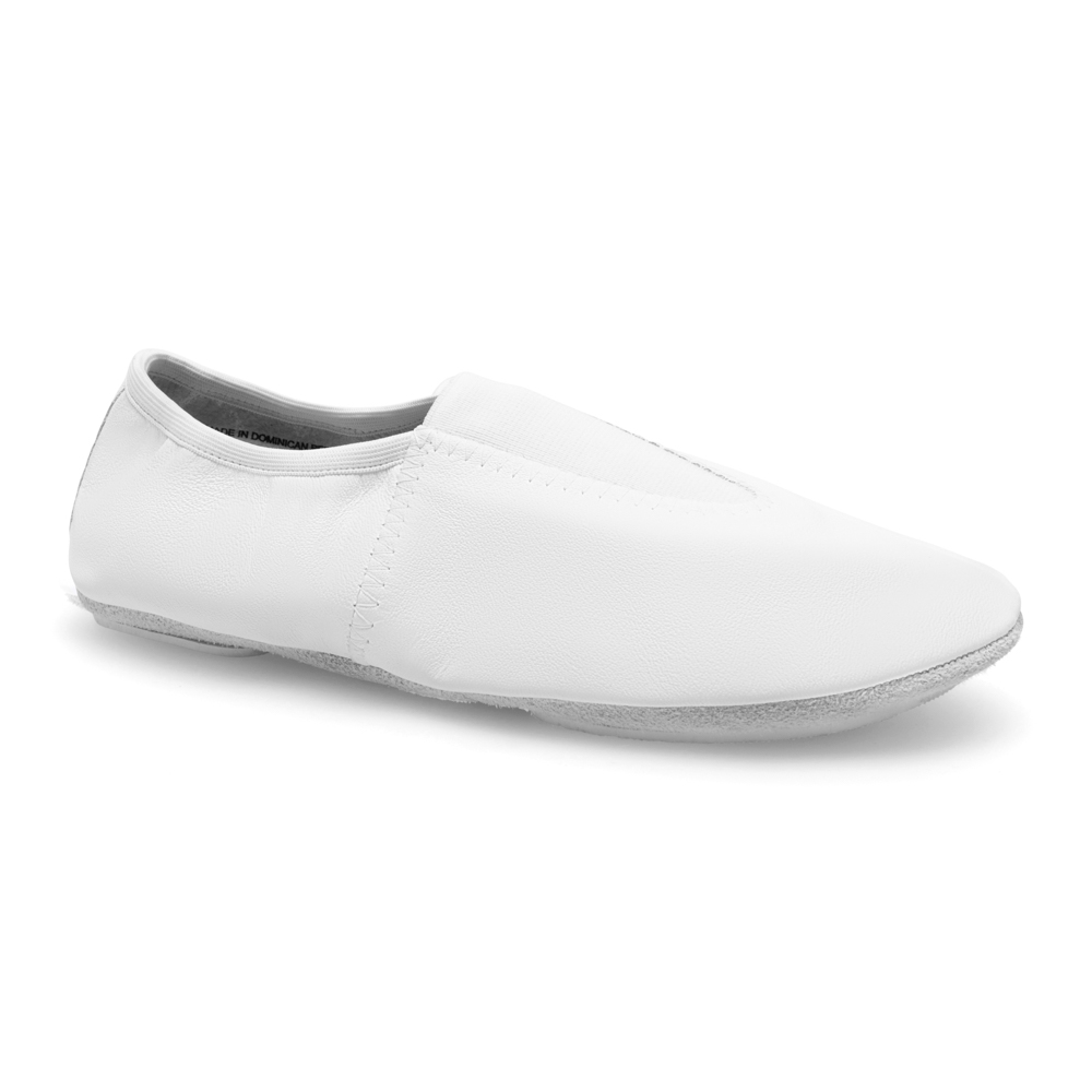 Gymnastik Schuhe aus Leder mit durchgehender Chromledersohle GY10