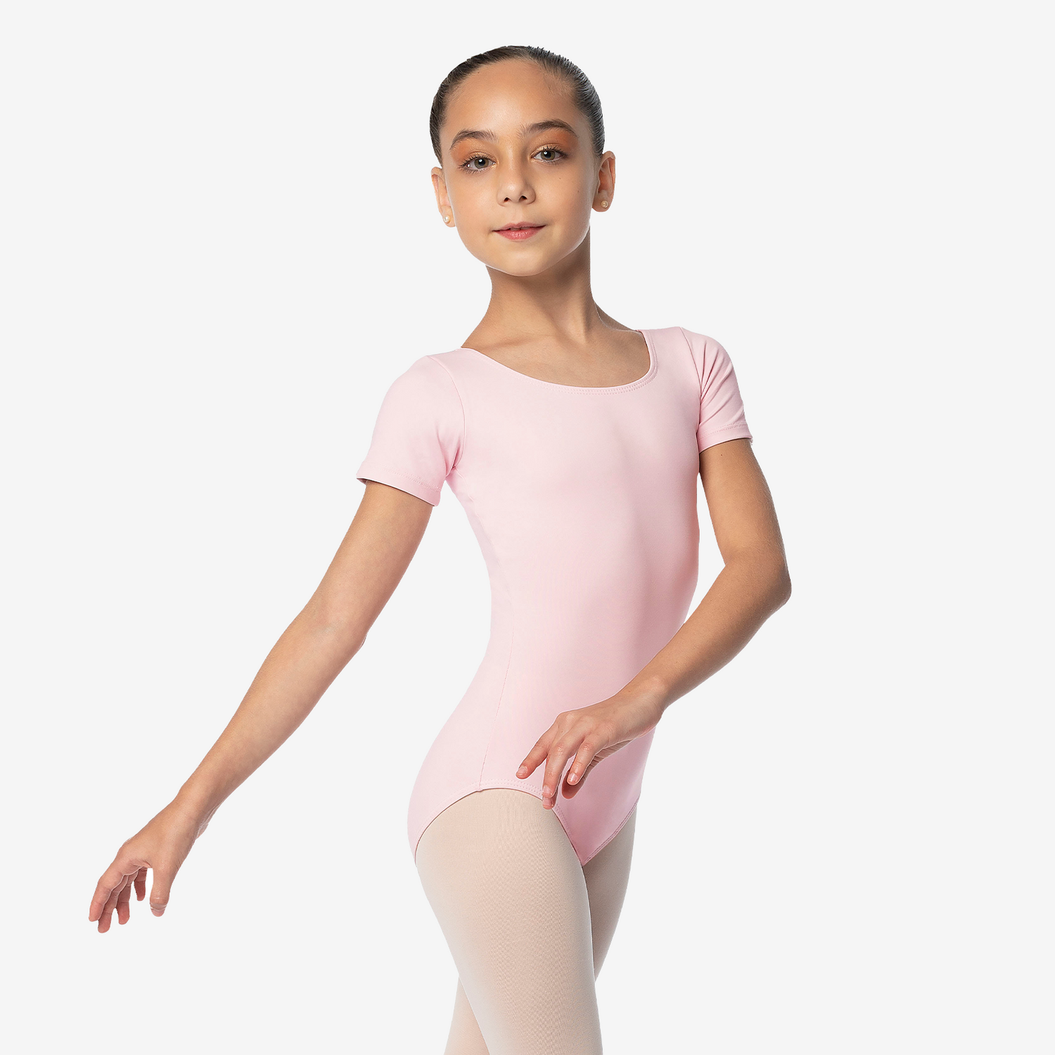 Kinder Ballett Trikot Kurzarm SL26 Kinder Ballett Trikot Kurzarm Hellpink
