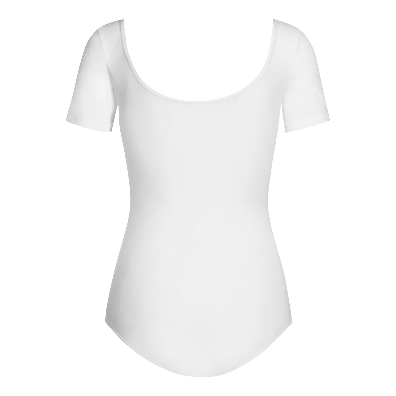 Ladies' Short-Sleeved Leotard RDE-8002 Damen Trikot Weiß