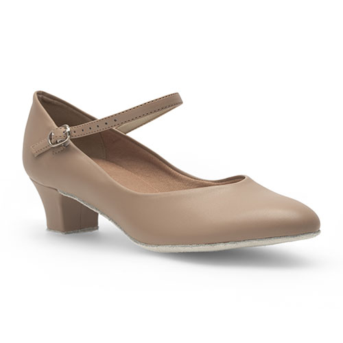 Damen Charakterschuhe Tan