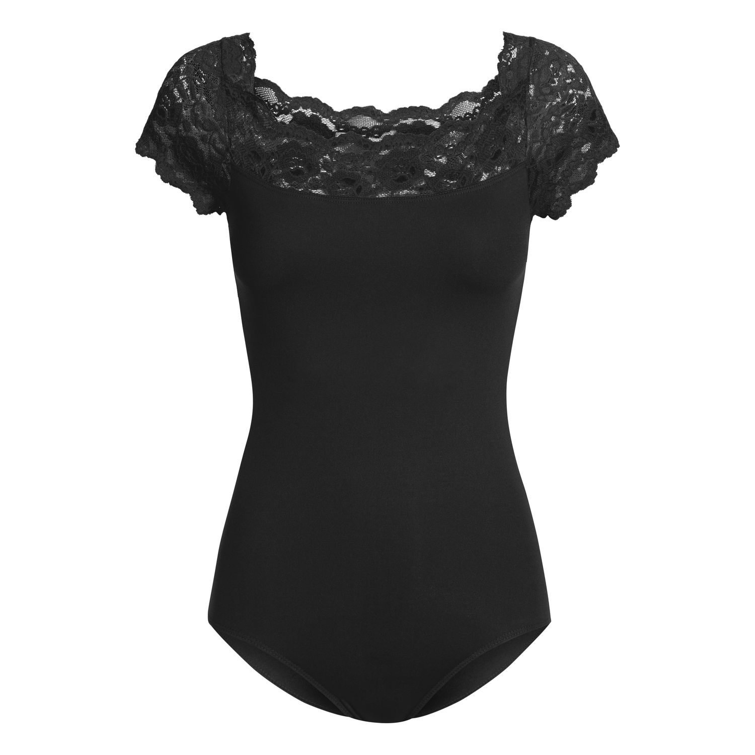 Damen Trikot schwarz