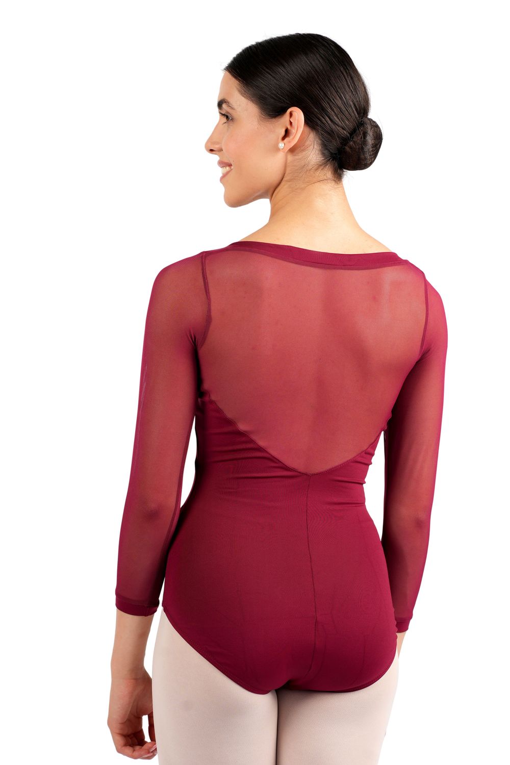 Damen Trikot burgundy