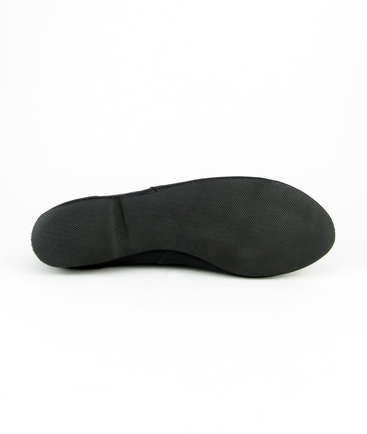 Jazzschuhe aus Leder mit durchgehender Gummisohle JZE16 Jazzschuhe aus Leder mit durchgehender Gummisohle Schwarz
