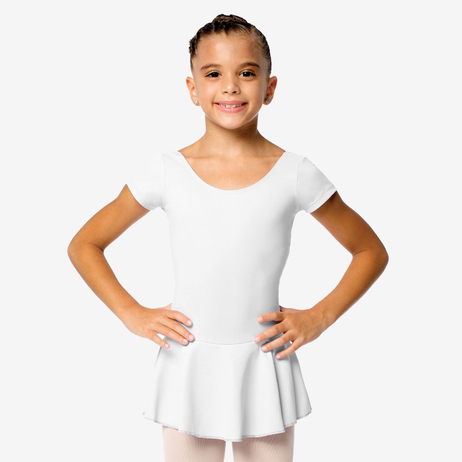 Kinder Mädchen Balletttrikot Ballett Trikot Rock