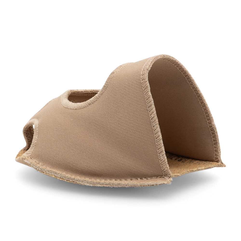 Halbsohle aus Stretch/Nylon mit Ledersohle 