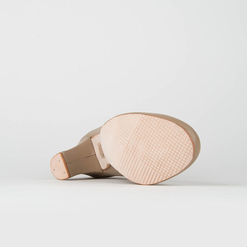 Damen Charakterschuhe Tan