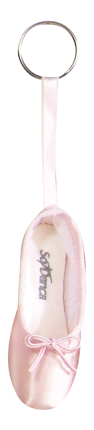 Mini-Spitzenschuh Schlüsselanhänger Pink