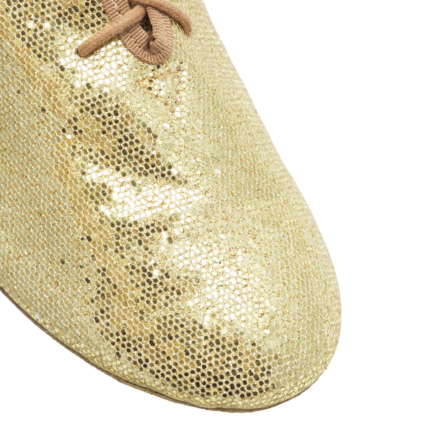  Jazzschuh mit Chromledersohle gold