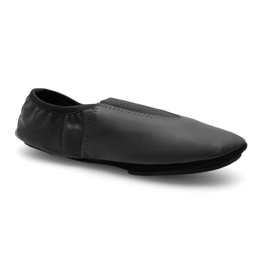 Leather gymnastics shoes with chrome leather sole GY10