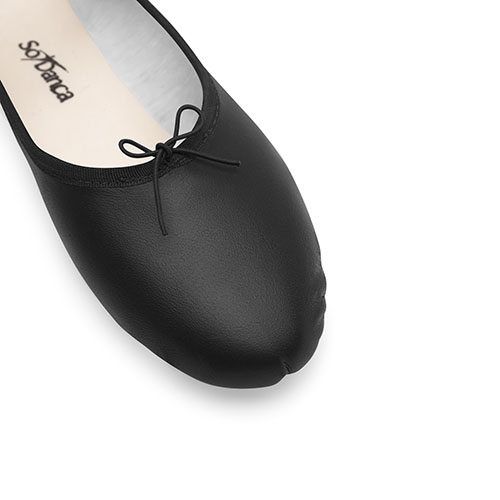 Ballettschläppchen Leder BAE90