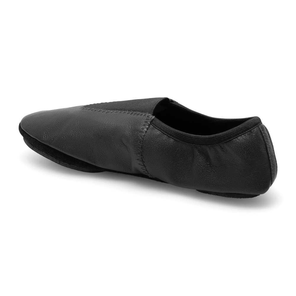 Gymnastik Schuhe aus Leder mit durchgehender Chromledersohle GY10