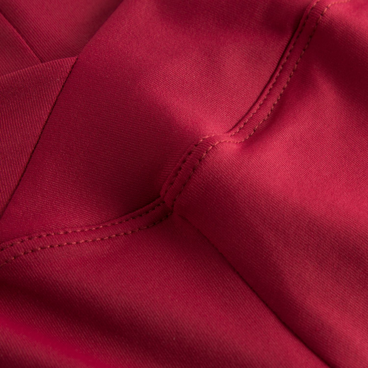 Damen Shorts Burgundy 