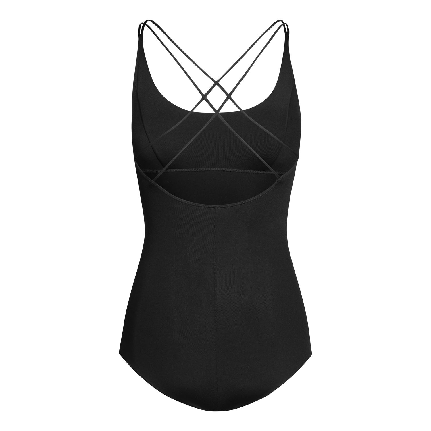 Damen Trikot mit gekreuzten Trägern SL18 Damen Trikot schwarz