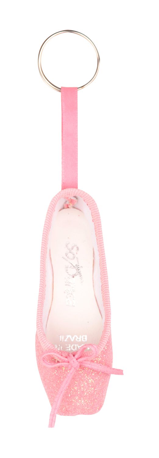So Danca KCE01G mini lace shoe keychain glitter