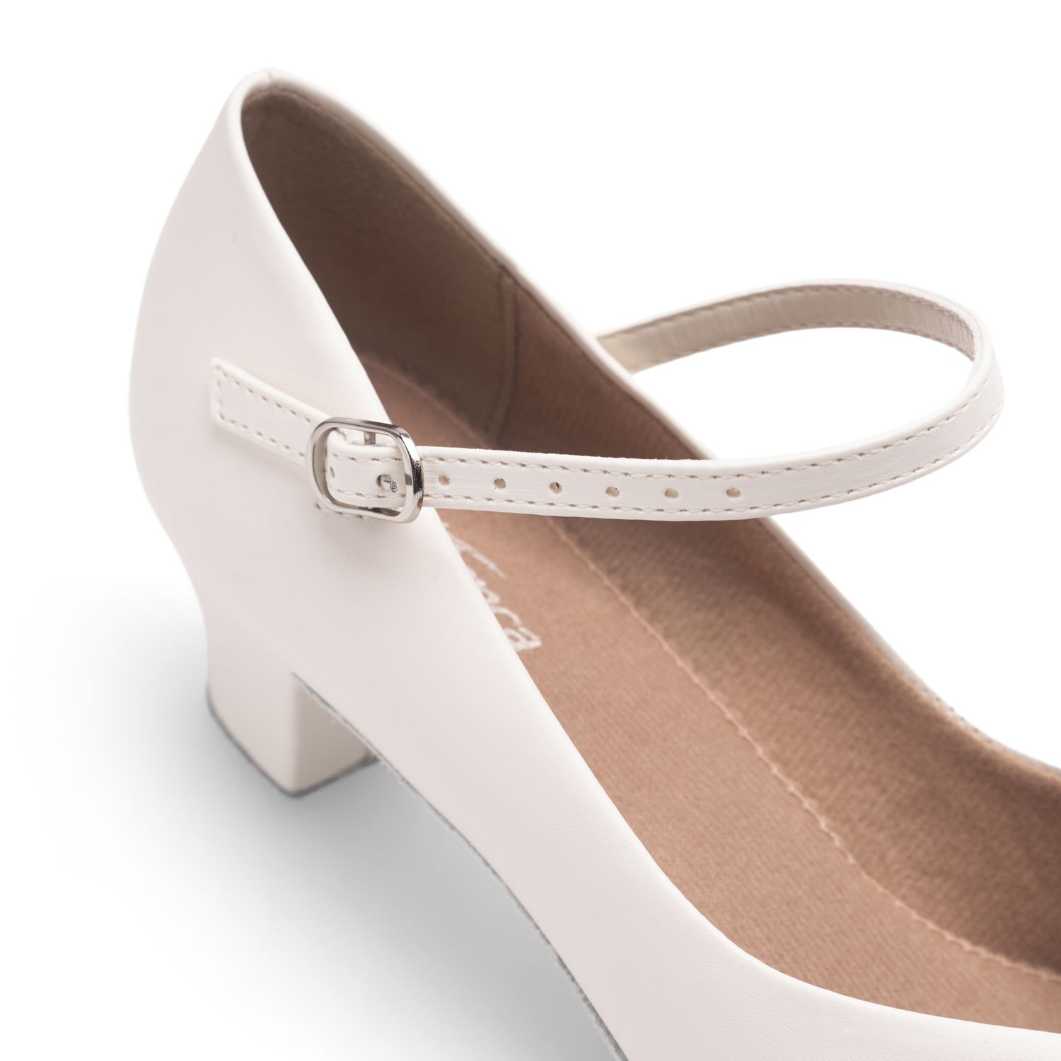 Damen Charakterschuhe Ivory 