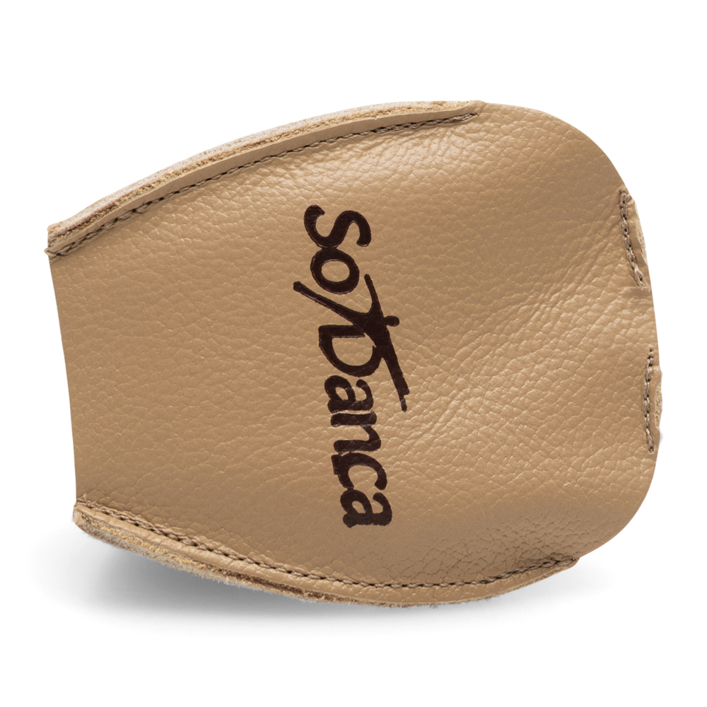 Halbsohle aus Stretch/Nylon mit Ledersohle 