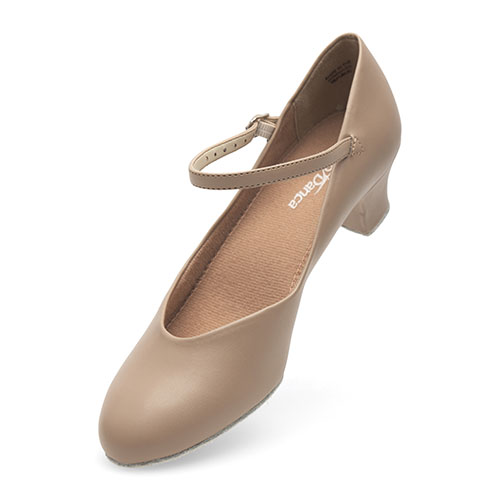 Damen Charakterschuhe Tan