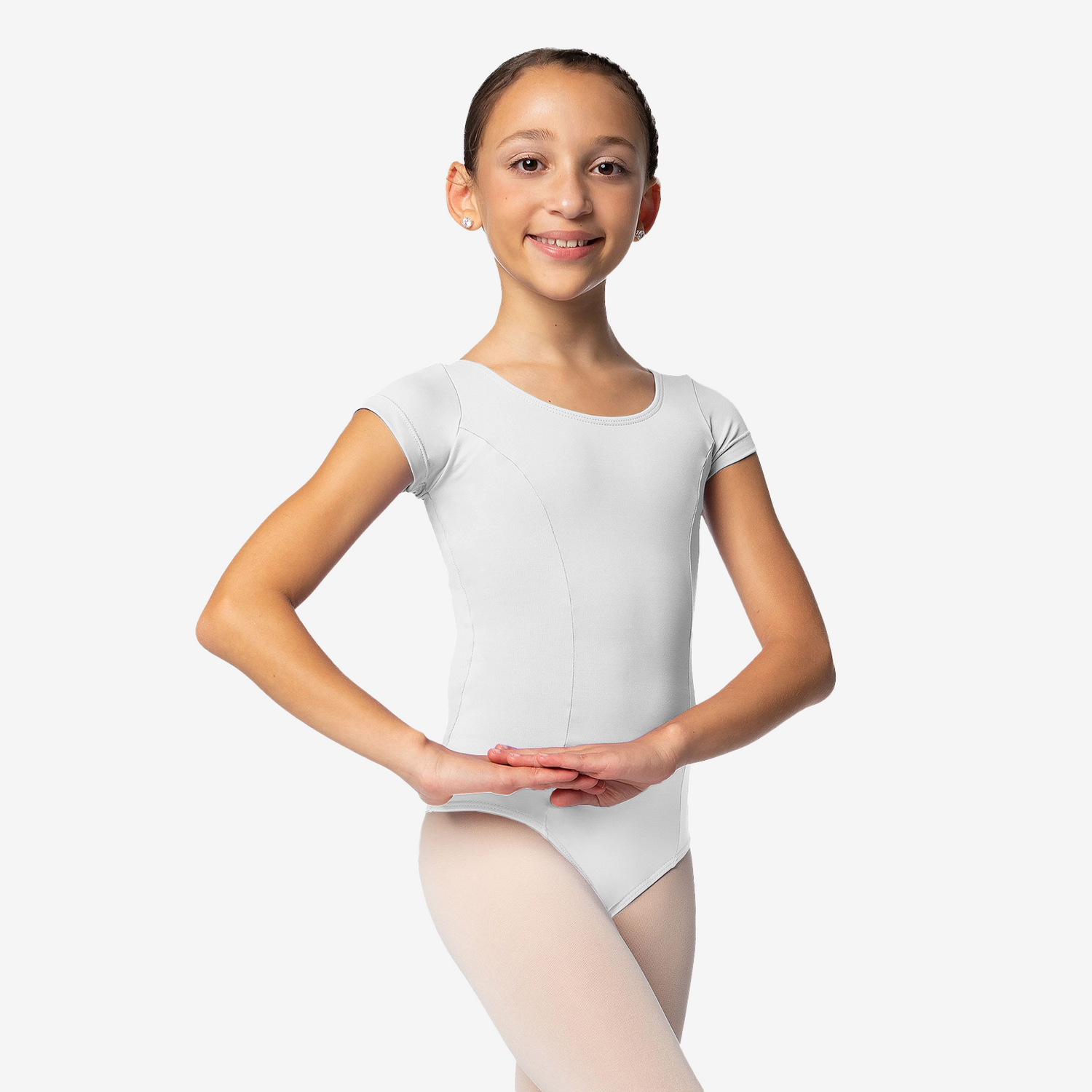 Kinder Ballett Trikot SL13 Kinder Trikot weiß