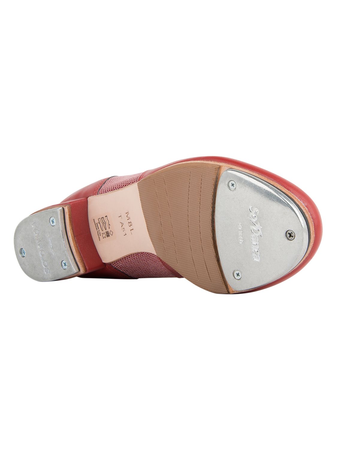 Damen Steppschuhe Rot