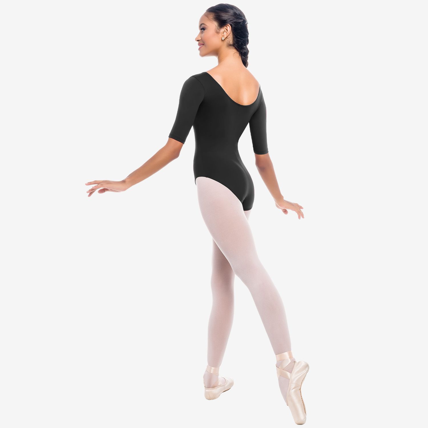 Damen Ballett Trikot SL27 Damen Ballett Trikot Schwarz